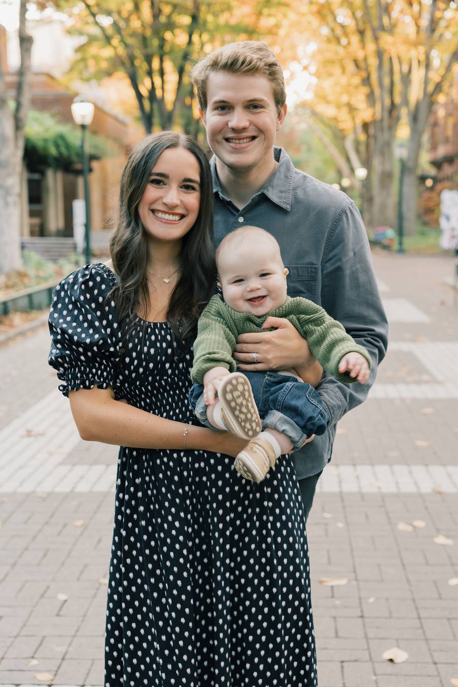 Hans Pande and his family